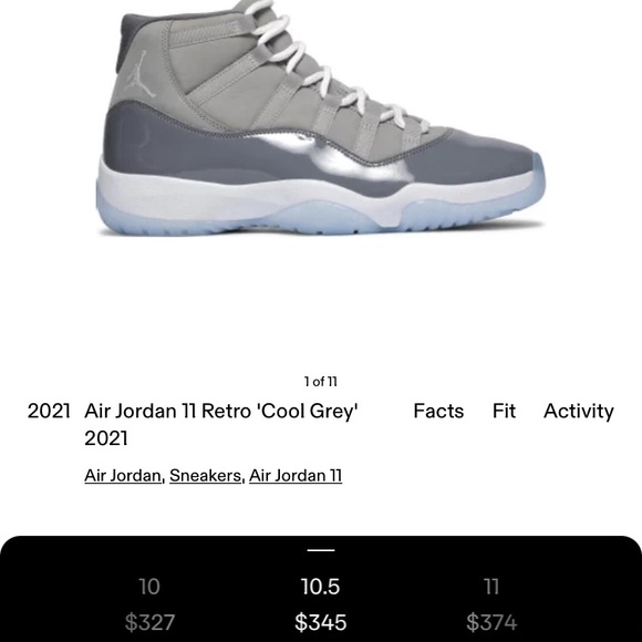 Retro Jordan 11s Cool Gray